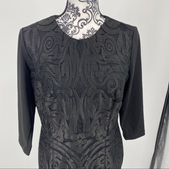 Alexia Admor Embroidered Sheath Dress stunning - Picture 5 of 9